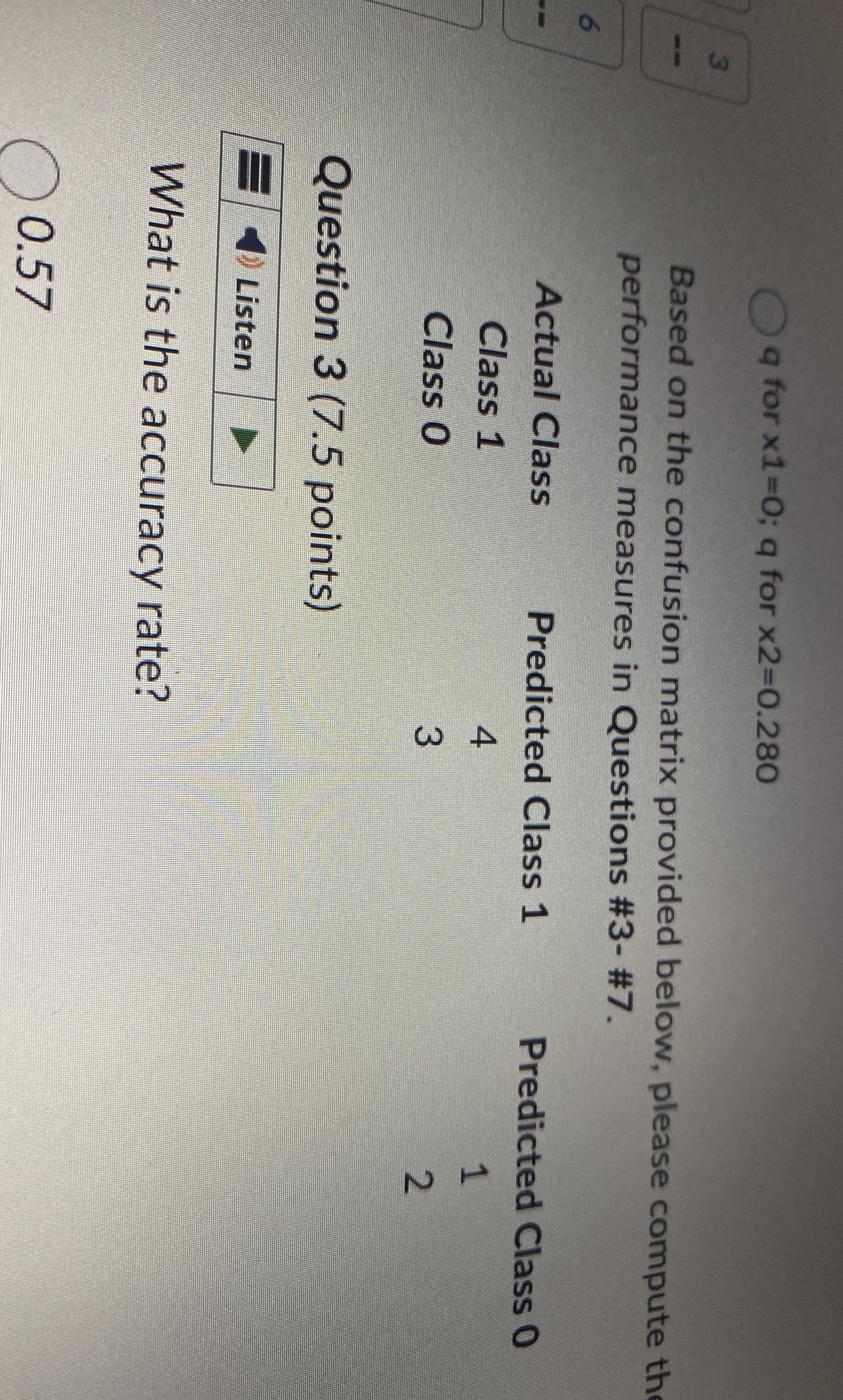 WHAT IS THE ACCURACY RATE, PRECISION VALUE,