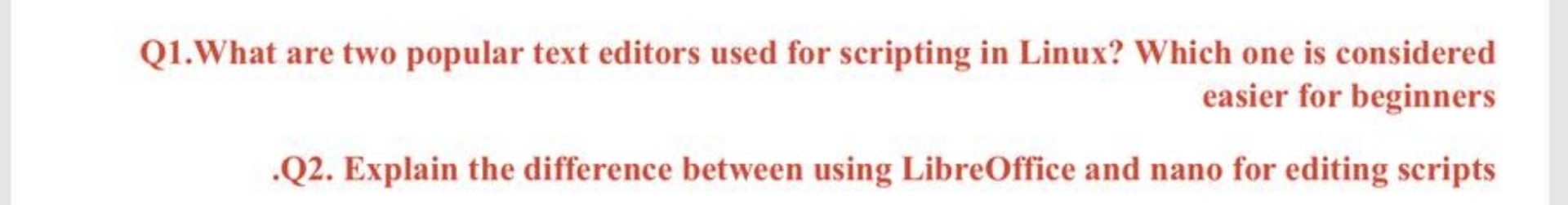 Explain the difference between using LibreOffice