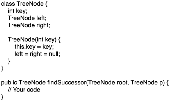 In a binary search tree ( BST ) , the in - order