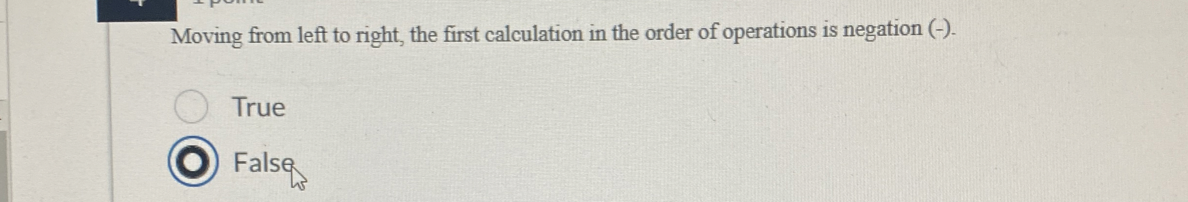 Moving from left to right, the first calculation