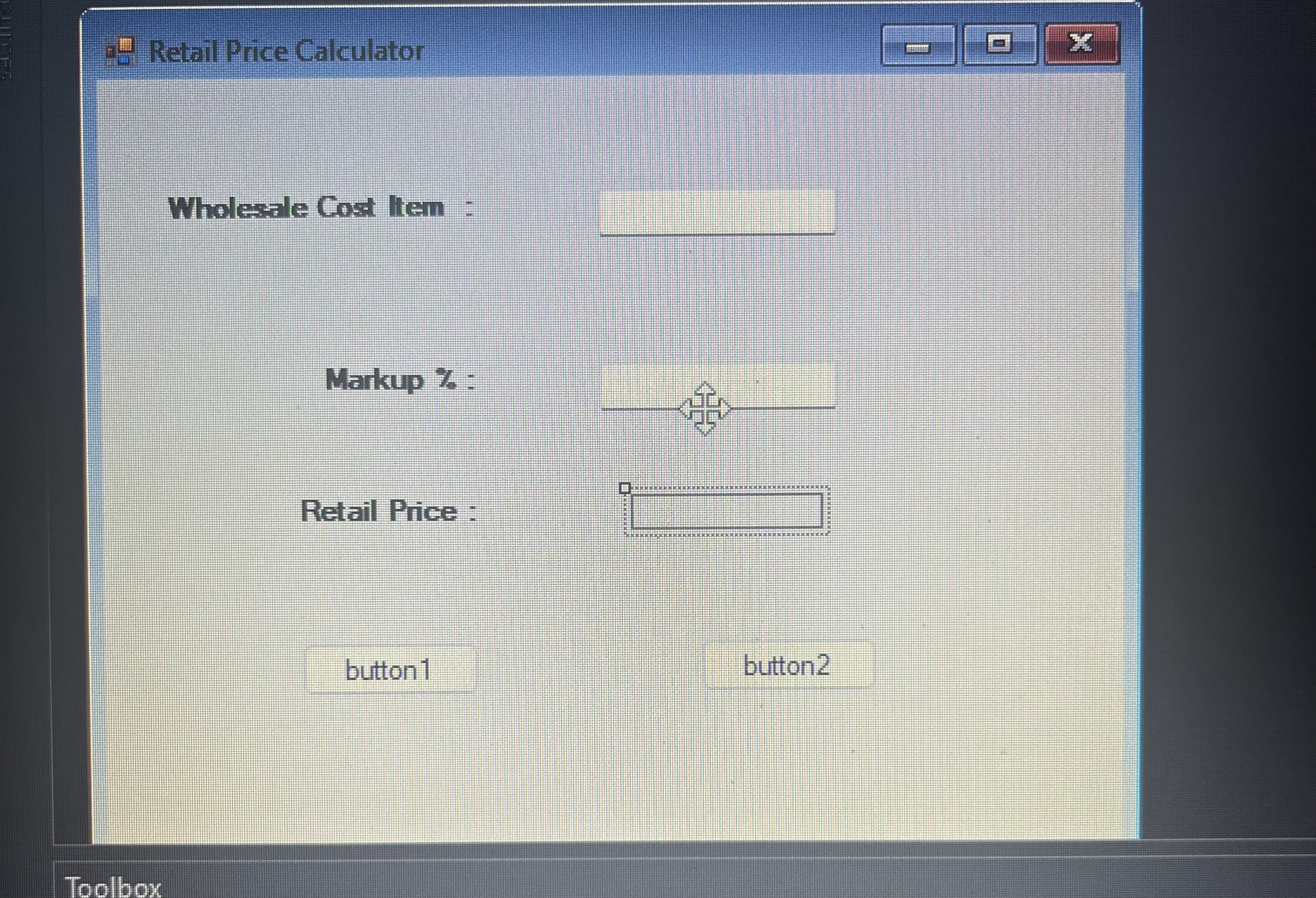 Write an application that accepts from the user