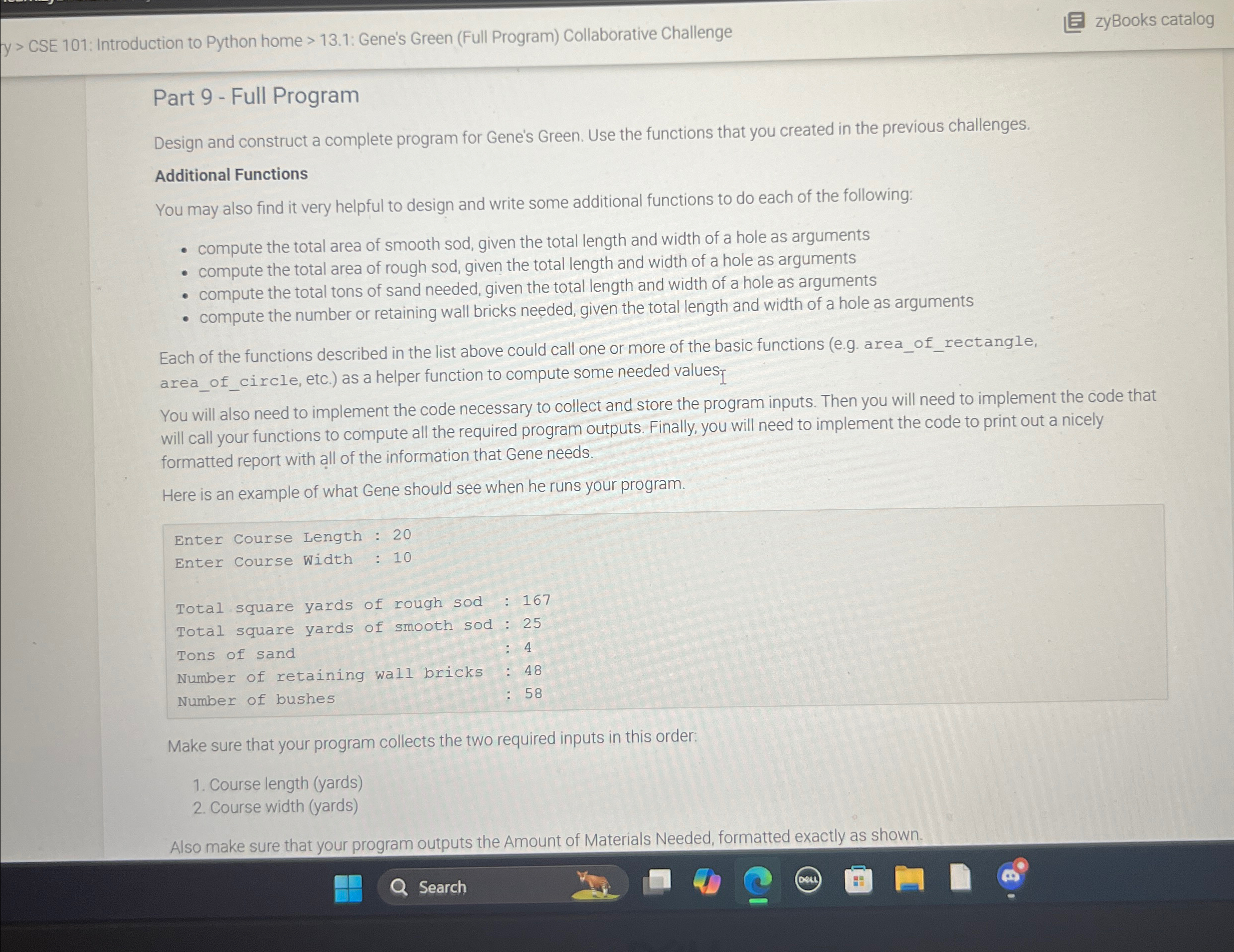 CSE 1 0 1 : Introduction to Python home > 1 3 . 1