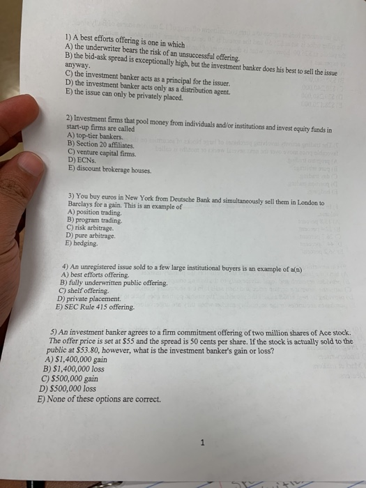 Question: Suppose we are thinking about replacing