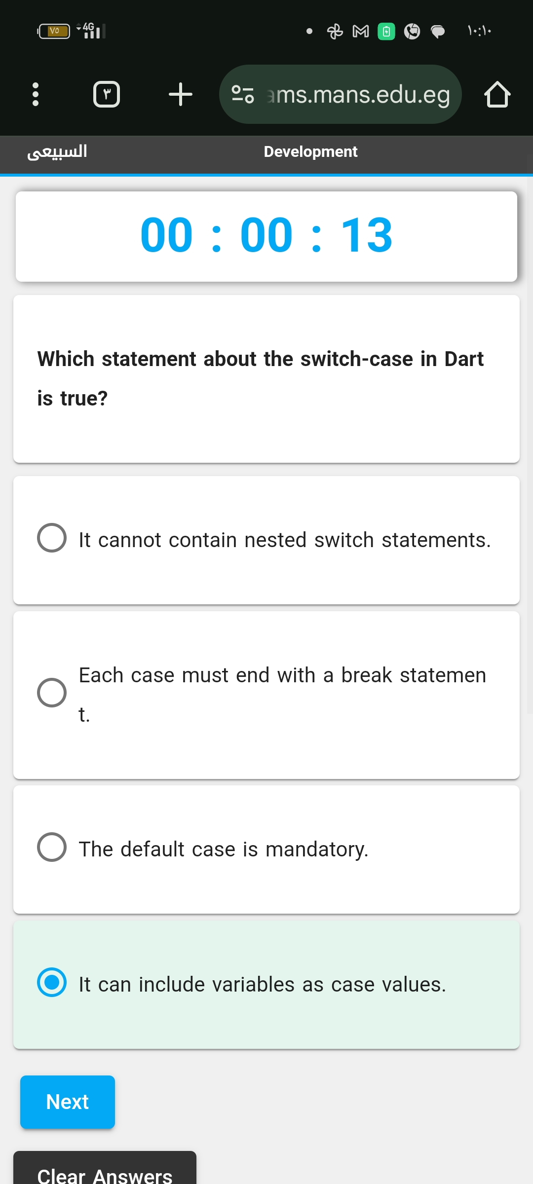 code class = "asciimath"  style="width: 25%; display: block; margin-left: 0; margin-right: auto;"></a></div>                                                                                    </h2>
                                                                            </div>
                                </div>
                                                                <div class="related-question-statment col-md-12 col-lg-12">
                                    <div class="no-padding question-statement-complete-placement">
                                                                                <h2 class="small_h2">
                                            <a href="/study-help/questions/create-a-mobile-application-that-displays-a-list-of-your-26316711"
                                               class="related-question-statement-styling">Create a mobile application that displays a list of your favorite movies, by defining a Movie class. This class should have attributes for the title, release year, genre, and a poster image URL. After creating this class, populate a list with at least 1 0 Movie objects, each representing a favorite movie with relevant details. Next, design the</a>                                                                                    </h2>
                                                                            </div>
                                </div>
                                                                <div class="related-question-statment col-md-12 col-lg-12">
                                    <div class="no-padding question-statement-complete-placement">
                                                                                <h2 class="small_h2">
                                            <a href="/study-help/questions/the-formula-if-and-b-8-26316712"
                                               class="related-question-statement-styling">The formula = IF ( AND ( B 8 > 6 0 0 , NOT ( C 8 > 3 . 3 ) ) , "ACCEPTED","REJECTED" ) is a valid Excel Function. Group of answer choices True False</a>                                                                                    </h2>
                                                                            </div>
                                </div>
                                                                <div class="related-question-statment col-md-12 col-lg-12">
                                    <div class="no-padding question-statement-complete-placement">
                                                                                <h2 class="small_h2">
                                            <a href="/study-help/questions/which-of-the-following-lines-of-code-will-cause-an-26316713"
                                               class="related-question-statement-styling">Which of the following lines of code will cause an error? Use the following definition of ages: ages = ( 1 2 , 5 , 8 )</a>                                                                                    </h2>
                                                                            </div>
                                </div>
                                                                <div class="related-question-statment col-md-12 col-lg-12">
                                    <div class="no-padding question-statement-complete-placement">
                                                                                <h2 class="small_h2">
                                            <a href="/study-help/questions/for-the-logical-ie-erd-include-primary-key-column-26316714"
                                               class="related-question-statement-styling">For the Logical IE ERD Include... Primary Key column ( s ) Foreign Key column ( s ) marked as ( FK ) Cardinality, ID / non - ID , Optional / Mandatory Name the relationship For Physical tables Include... Primary Key column ( underline ) Foreign Key column ( s ) marked as ( FK ) Mark them also as . . . . UNIQUE ( U ) or Not Unique ( NU ) NULL ( N )</a><div class="questionHolder"><a href="/study-help/questions/for-the-logical-ie-erd-include-primary-key-column-26316714"><img src="https://dsd5zvtm8ll6.cloudfront.net/si.experts.images/questions/2025/01/6792695d7cfb8_4766792695cee62b.jpg" alt="For the Logical IE ERD Include... Primary Key" class="sc-sj7gtn-1 fkZXya" style="width: 25%; display: block; margin-left: 0; margin-right: auto;"></a></div>                                                                                    </h2>
                                                                            </div>
                                </div>
                                                                <div class="related-question-statment col-md-12 col-lg-12">
                                    <div class="no-padding question-statement-complete-placement">
                                                                                <h2 class="small_h2">
                                            <a href="/study-help/questions/during-a-network-upgrade-you-decide-to-replace-older-cat-26316715"
                                               class="related-question-statement-styling">During a network upgrade, you decide to replace older Cat 5 e cables with Cat 6 cables to support higher data rates. The new cables are installed along the same path as the old ones, which includes a 2 5 0 - meter run from the server room to the far end of the building. After the upgrade, you notice that the network performance has not improved</a>                                                                                    </h2>
                                                                            </div>
                                </div>
                                                                <div class="related-question-statment col-md-12 col-lg-12">
                                    <div class="no-padding question-statement-complete-placement">
                                                                                <h2 class="small_h2">
                                            <a href="/study-help/questions/write-a-simple-chat-application-that-allows-two-users-on-26316717"
                                               class="related-question-statement-styling">Write a simple Chat application that allows two users on different computers on the network to exchange small chat messages. I need a code written on C . Thank you!</a>                                                                                    </h2>
                                                                            </div>
                                </div>
                                                                <div class="related-question-statment col-md-12 col-lg-12">
                                    <div class="no-padding question-statement-complete-placement">
                                                                                <h2 class="small_h2">
                                            <a href="/study-help/questions/neural-networks-4-marks-the-extension-of-the-26316718"
                                               class="related-question-statement-styling">Neural Networks: ( 4 marks ) The extension of the cross - entropy error function for a multi - class classification problem is given by: E ( w ) = - n = 1 N k = 1 K t k n l n y k ( x n , w ) where K is the number of classes, N is the number of data samples, and t n is a one - hot vector which designates the expected output for a data sample x n (</a><div class="questionHolder"><a href="/study-help/questions/neural-networks-4-marks-the-extension-of-the-26316718"><img src="https://dsd5zvtm8ll6.cloudfront.net/si.experts.images/questions/2025/01/6792695e9b4dc_4786792695e17c33.jpg" alt="Neural Networks: ( 4 marks ) The extension of the" class="sc-sj7gtn-1 fkZXya" style="width: 25%; display: block; margin-left: 0; margin-right: auto;"></a></div>                                                                                    </h2>
                                                                            </div>
                                </div>
                                                                <div class="related-question-statment col-md-12 col-lg-12">
                                    <div class="no-padding question-statement-complete-placement">
                                                                                <h2 class="small_h2">
                                            <a href="/study-help/questions/question-1-for-each-chemical-below-with-an-nfpa-code-26316719"
                                               class="related-question-statement-styling">Question 1 For each chemical below with an "NFPA code", match the most dangerous chemical hazard indicated by the code. Hazard code of 4 0 2 Hazard code of 1 2 3 Hazard code of 1 4 2 Hazard code of 2 3 1 Hazard code of 2 2 4</a><div class="questionHolder"><a href="/study-help/questions/question-1-for-each-chemical-below-with-an-nfpa-code-26316719"><img src="https://dsd5zvtm8ll6.cloudfront.net/si.experts.images/questions/2025/01/6792695ea807b_4776792695dc3f02.jpg" alt=