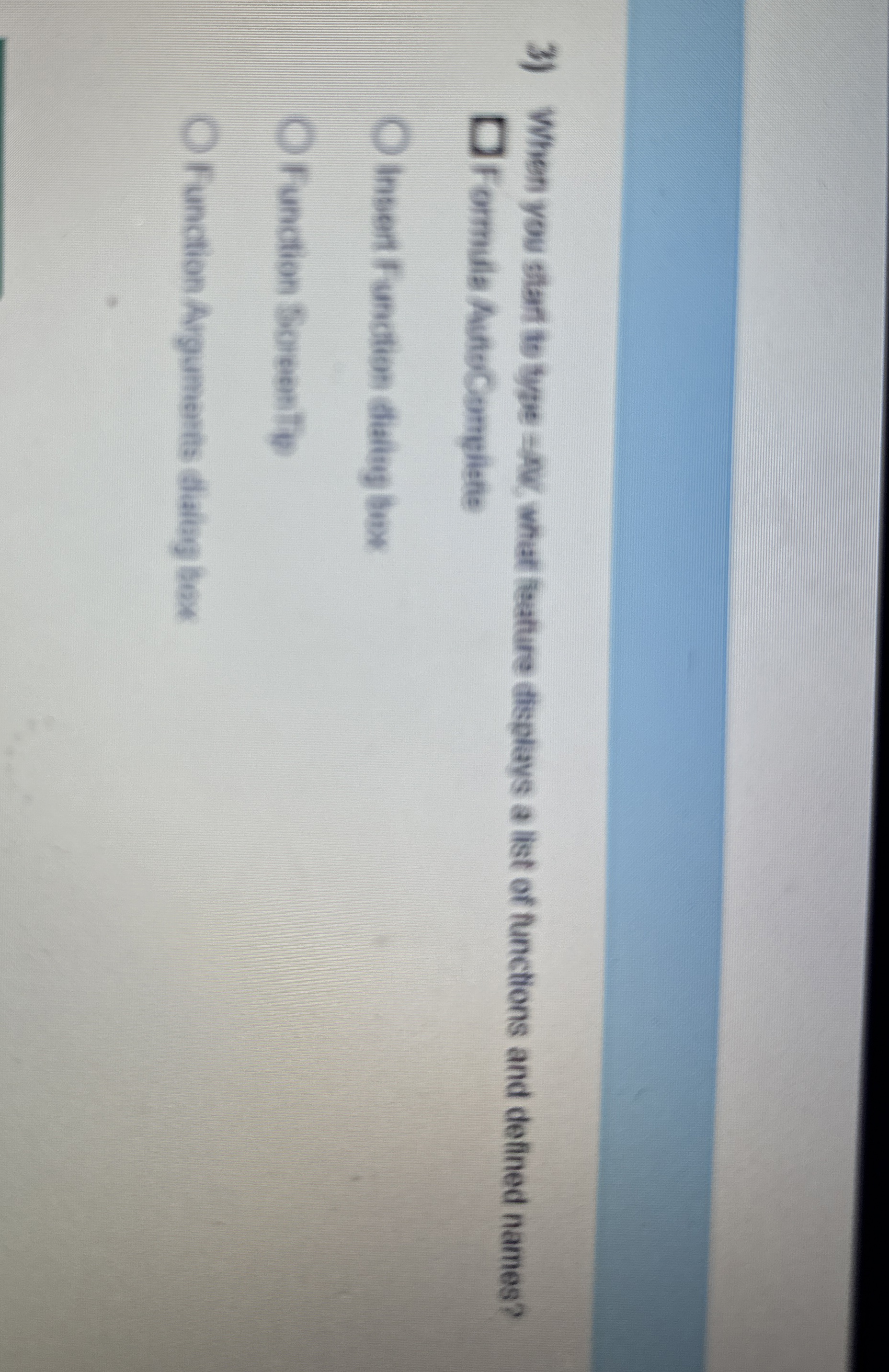 When you stant is type = AW , what leature