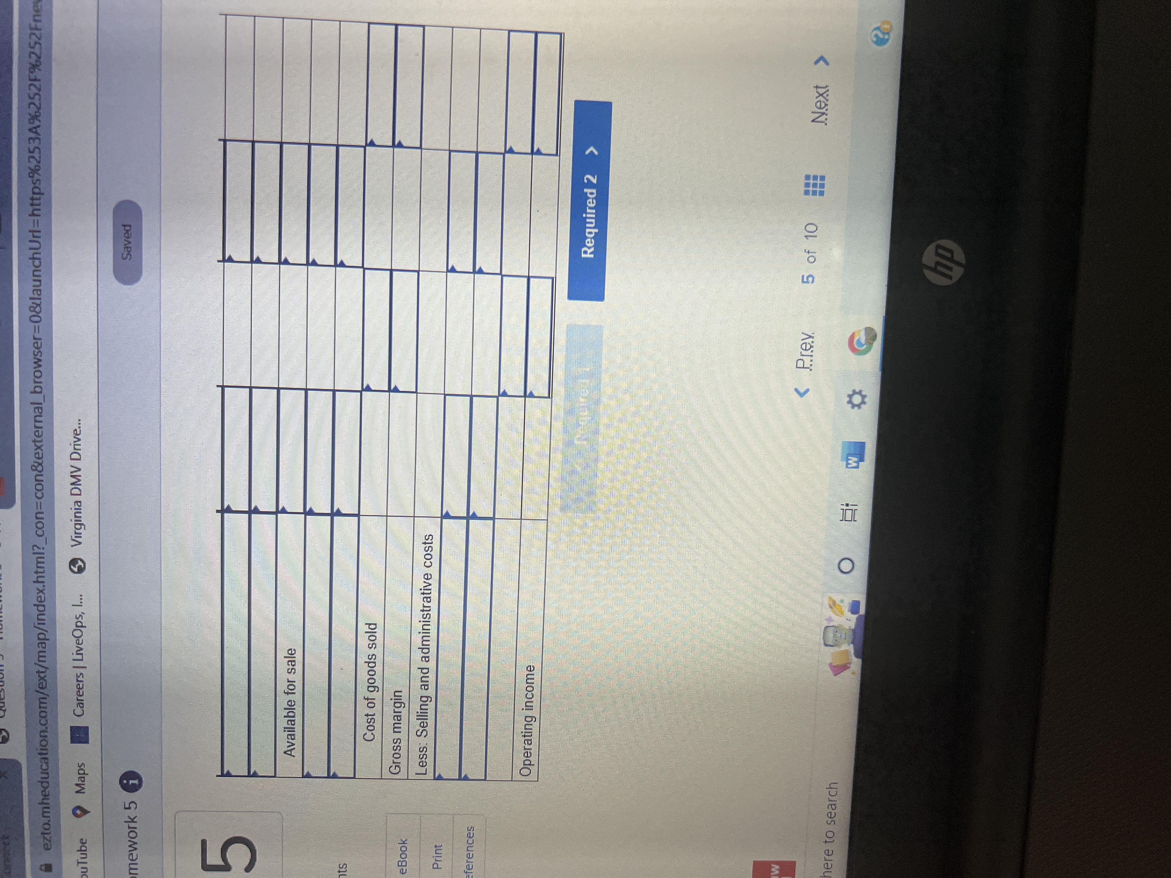 Homework 5 i Saved Help Save & 5 CH Security