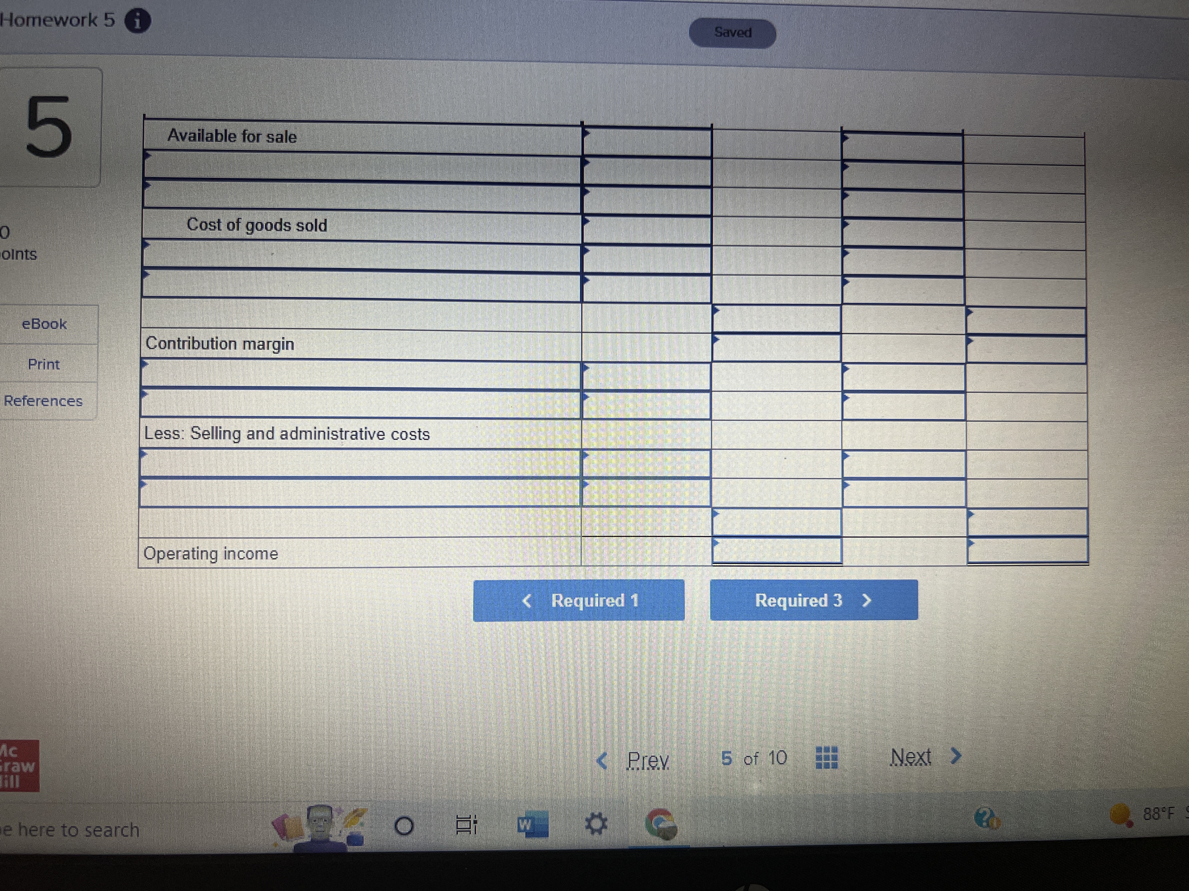 Homework 5 i Saved Help Save & 5 CH Security