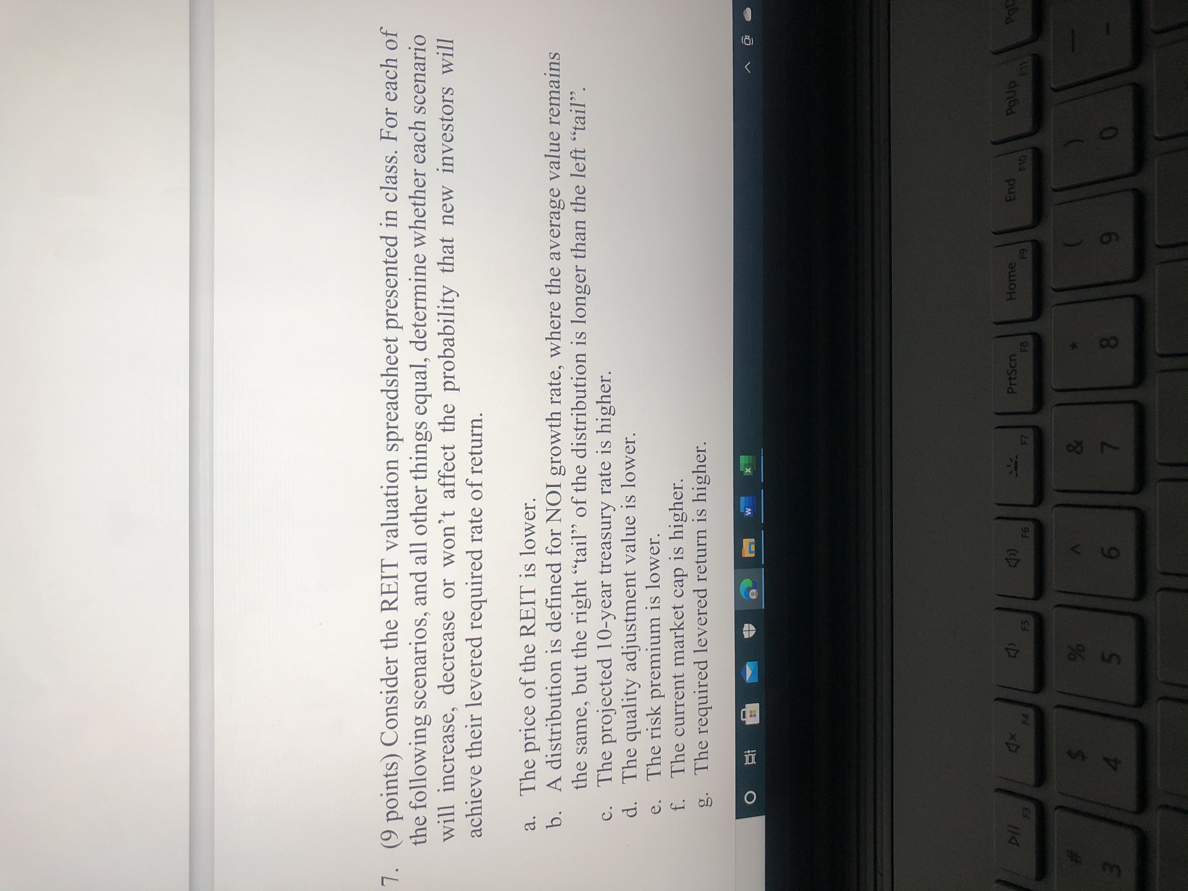 Questions and spreadsheet are in the attached