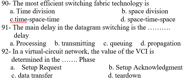 9 0 - The most efficient switching fabric