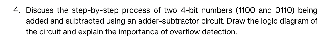 Discuss the step - by - step process of two 4 -