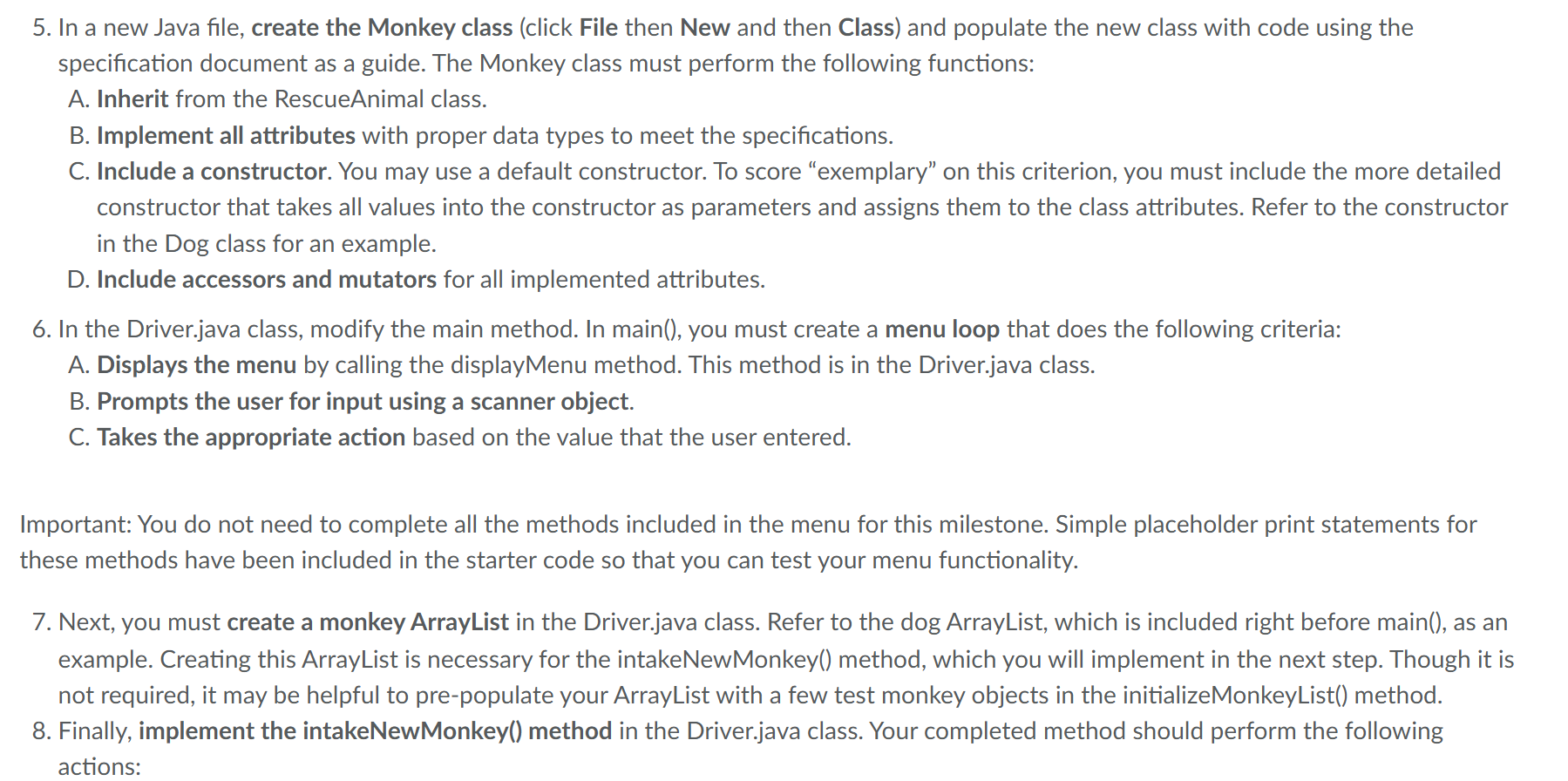 IT - 1 4 5 Module 5 - 4 Milestone: Menu Loop and