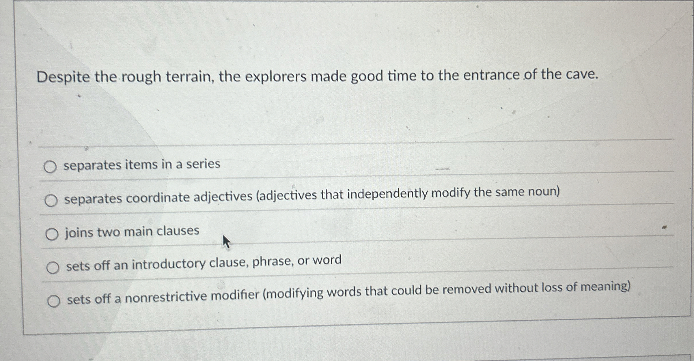 Despite the rough terrain, the explorers made