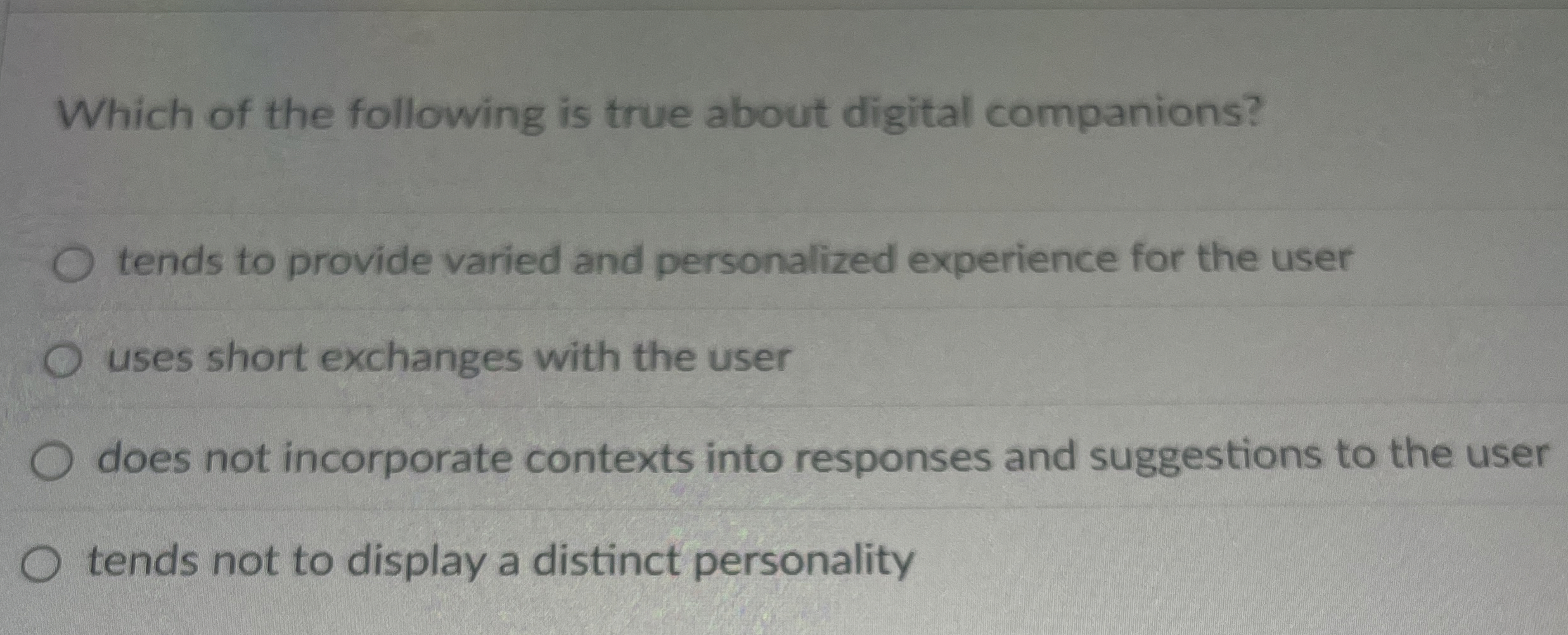 Which of the following is true about digital