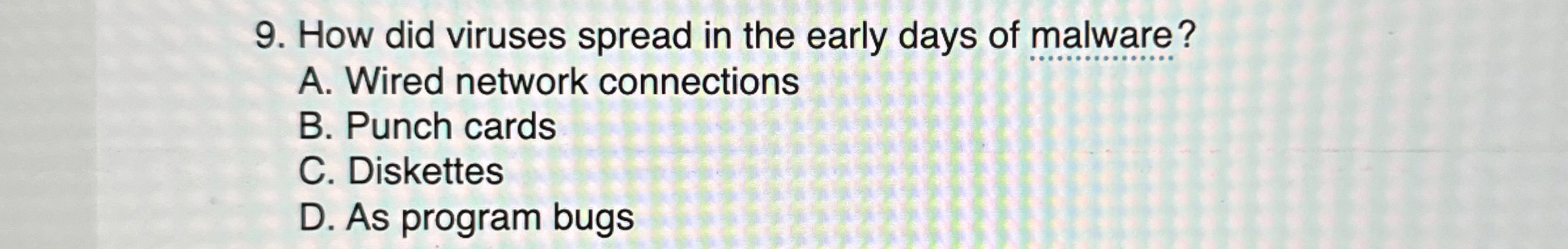 How did viruses spread in the early days of