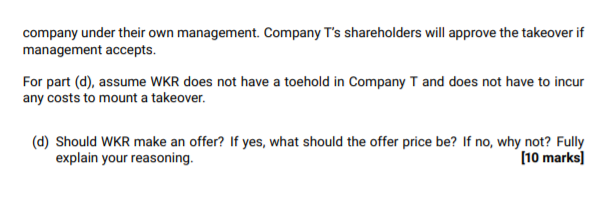 Please answer thoroughly, start from b and c, and