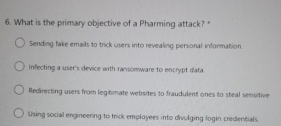 What is the primary objective of a Pharming