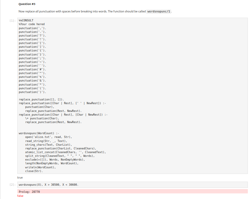 Can you help me repair my SWI - Prolog script? It