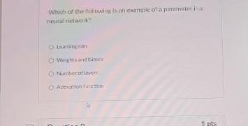 Which of the following is an example of a