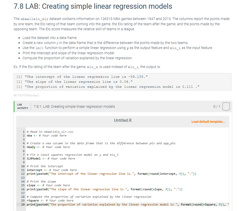 * * THE PROGRAMMING LANGUAGE IS IN R , RSTUDIOS,