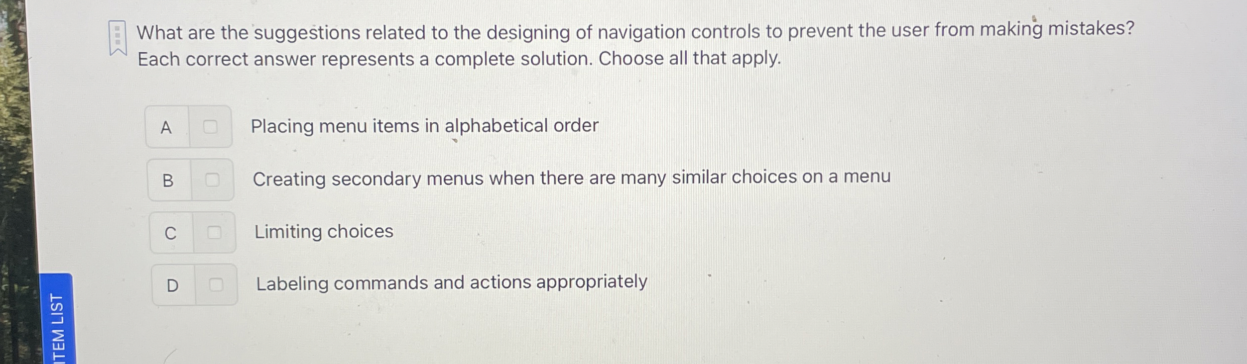 What are the suggestions related to the designing