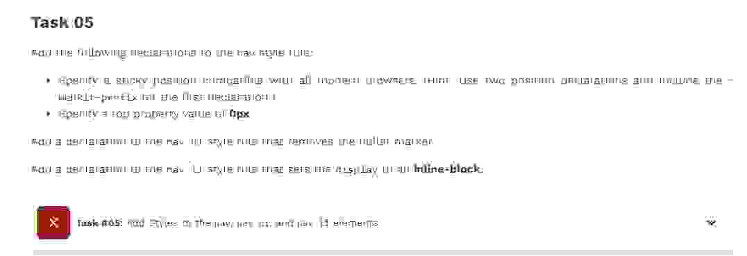 Add the following declarations to the nav style