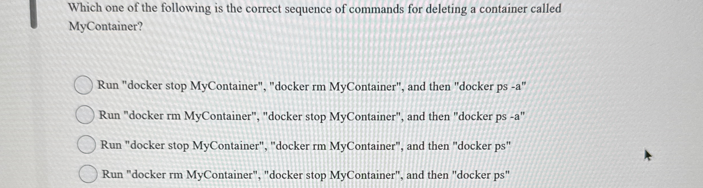 Which one of the following is the correct