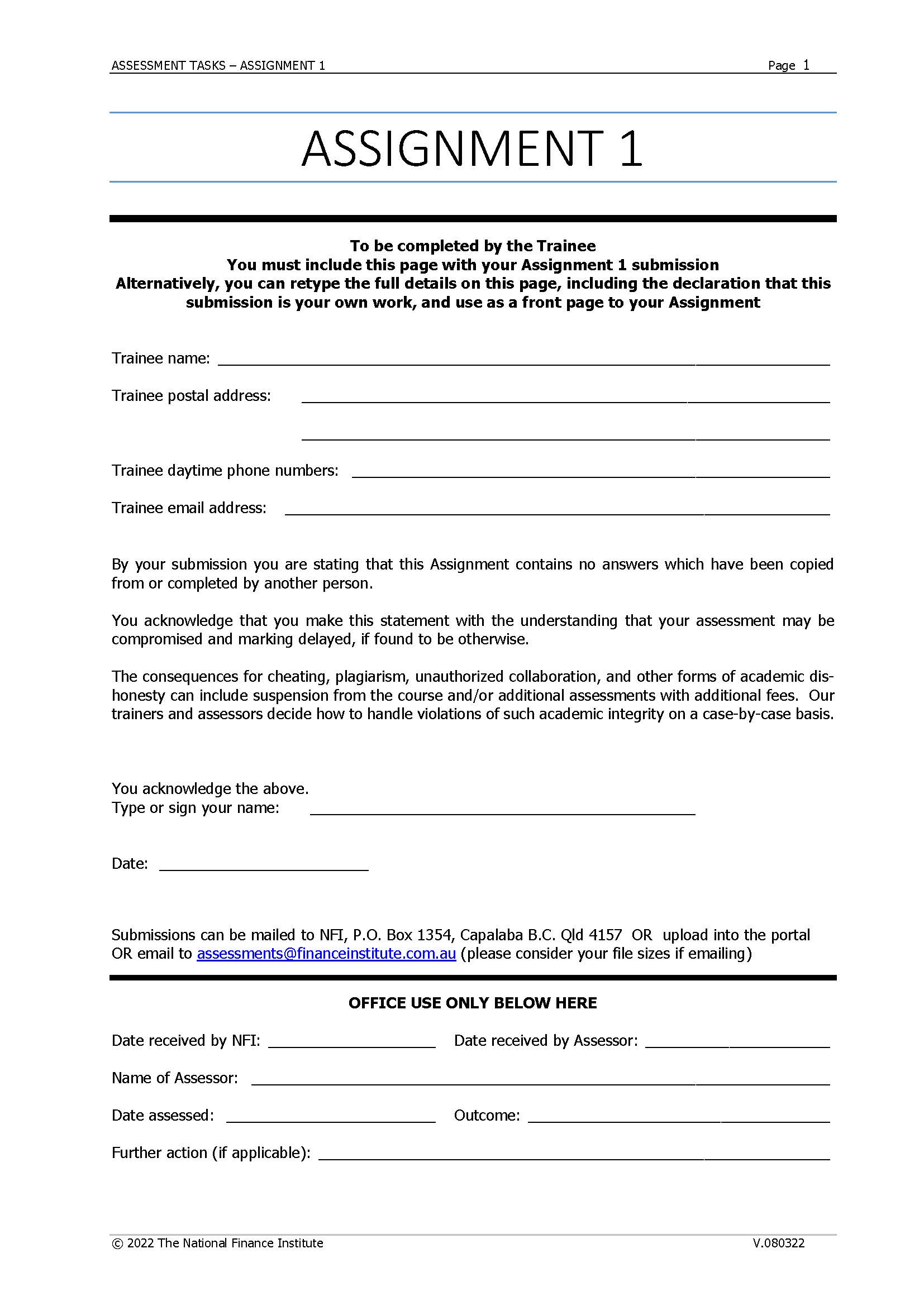 Fact Find Initial Interview: Time Date Location