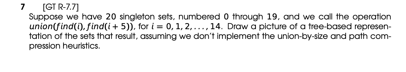 Answer the previous exercise assuming that we