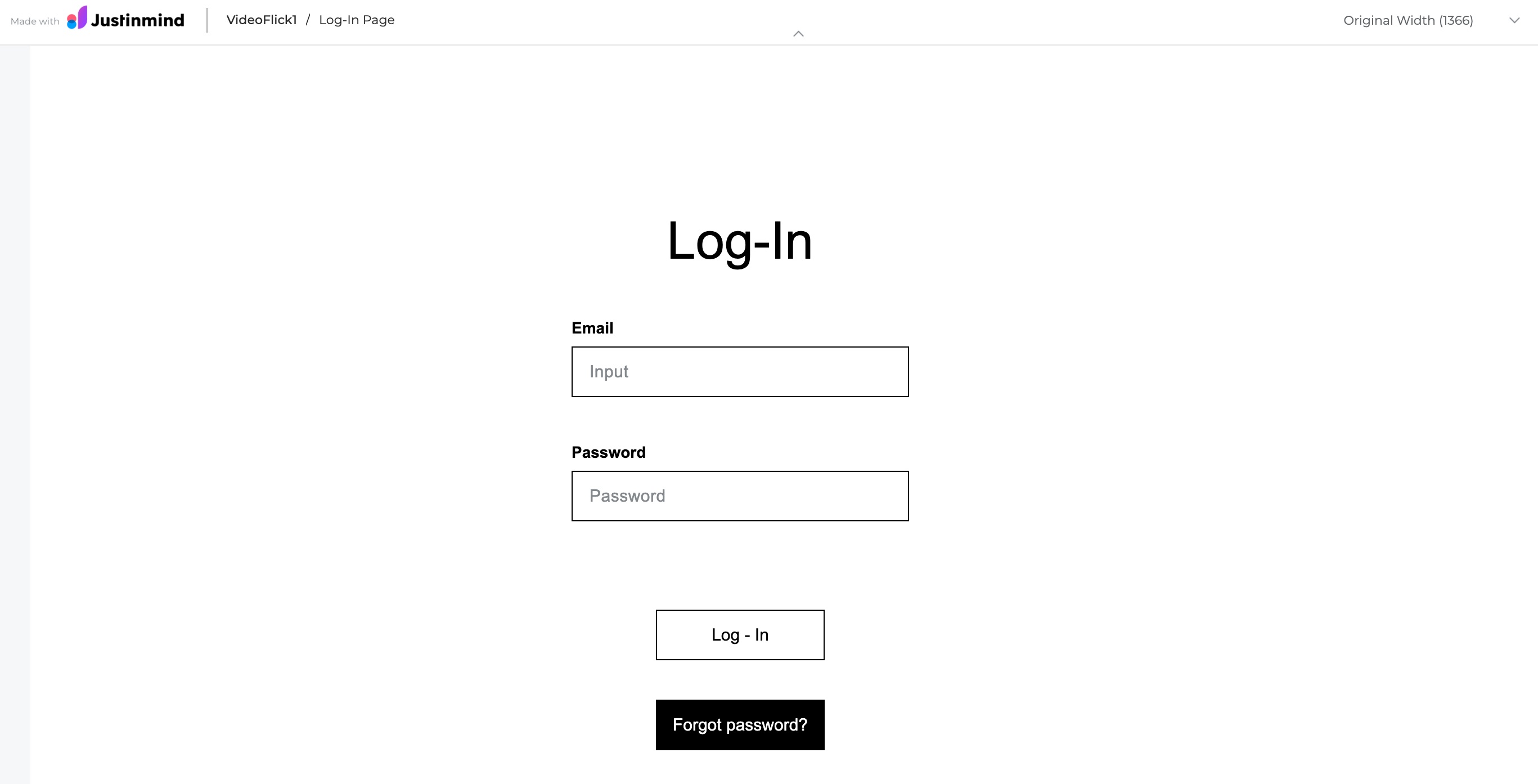 Convert the UX mockup interface you created into