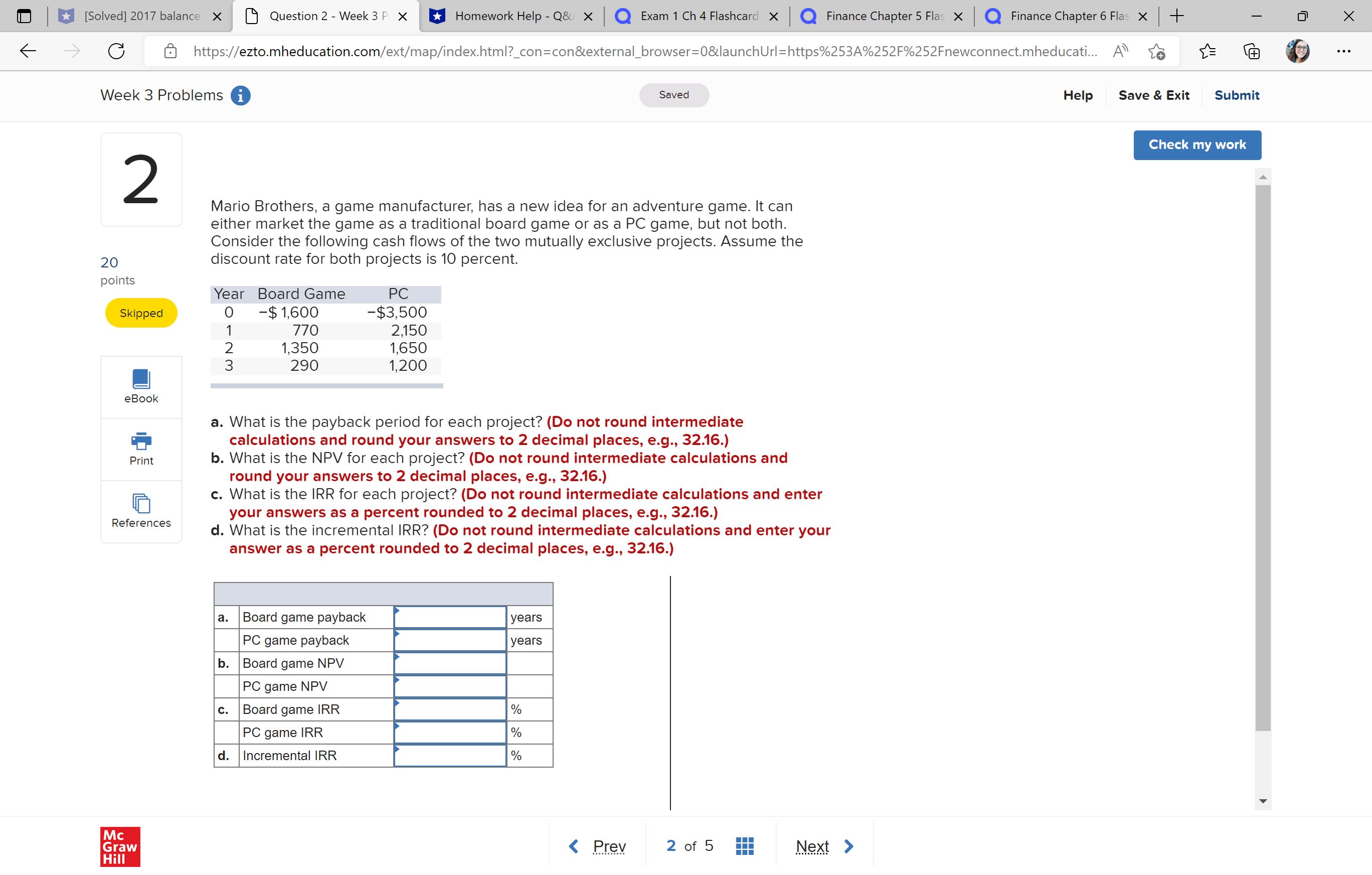 [Solved] 2017 balance X Question 2 - Week 3 P X