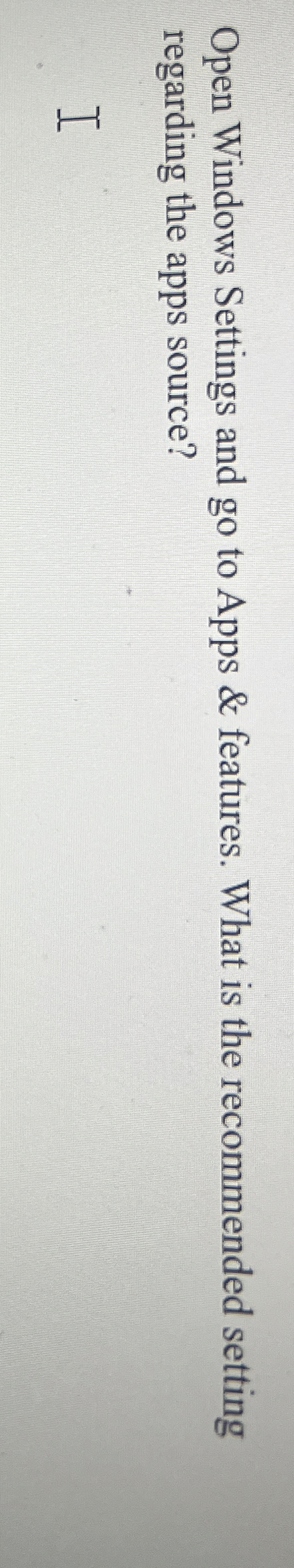 Open Windows Settings and go to Apps & features.