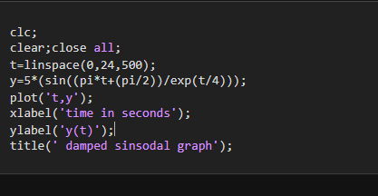 send to expert clc; clear;close all; t = linspace