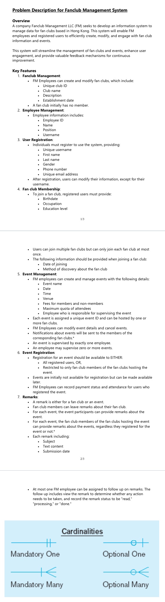 Could you help me draw the project - level ER