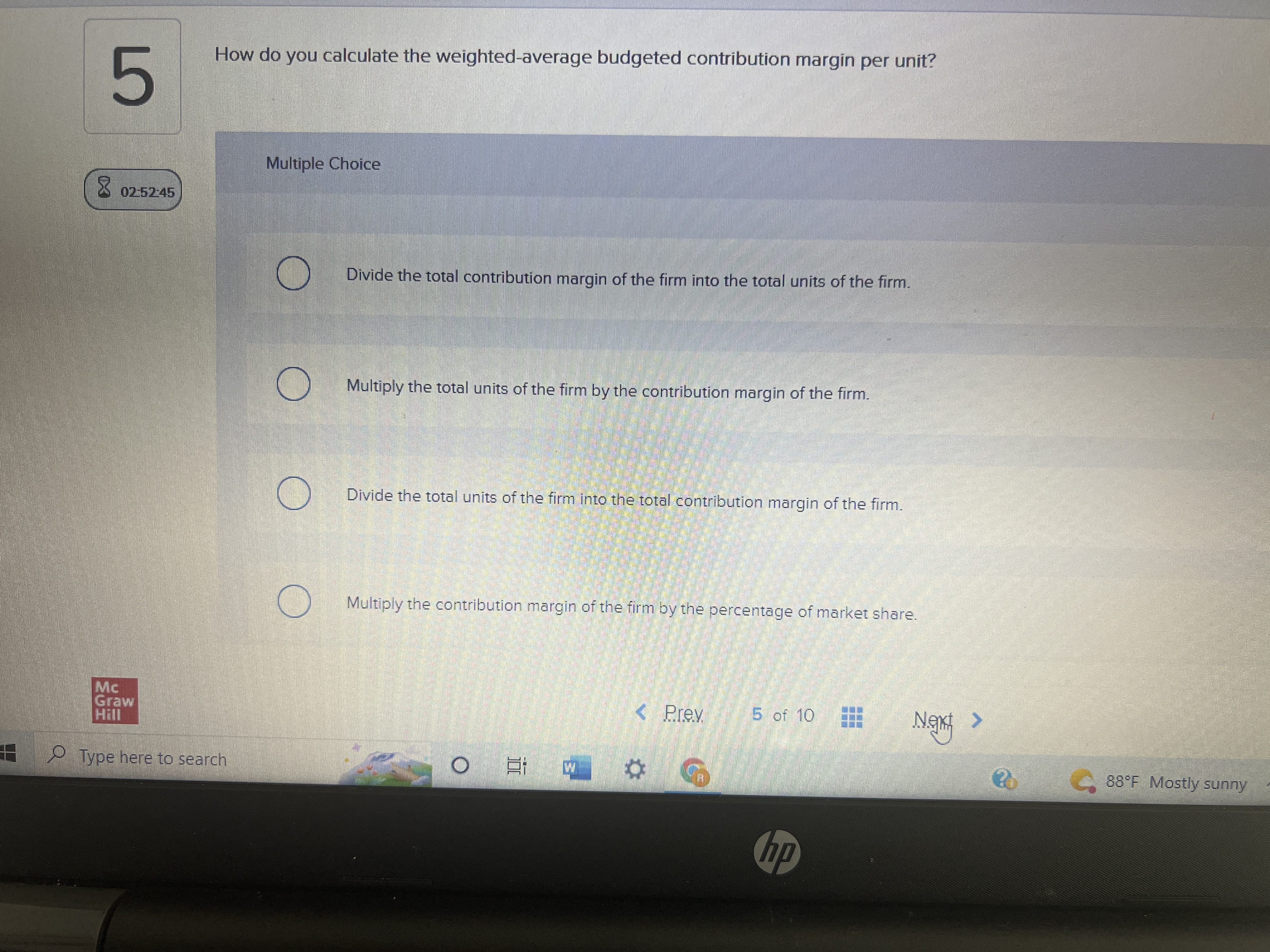 How do you calculate the weighted average
