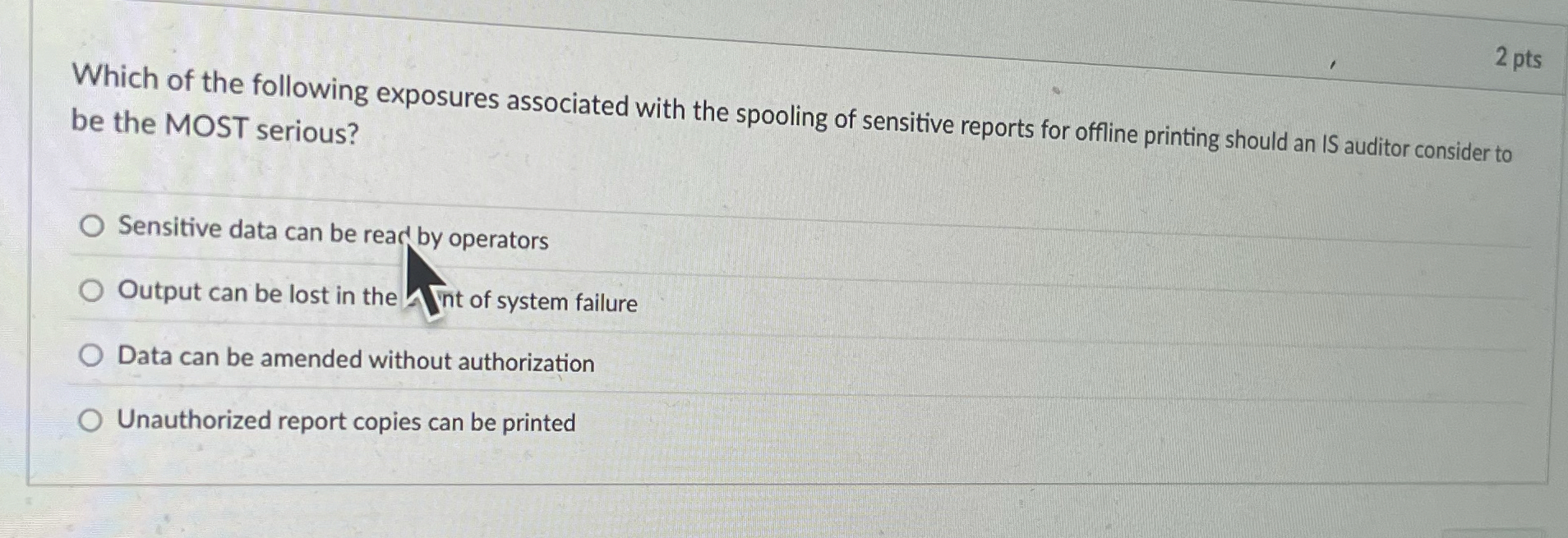 Which of the following exposures associated with