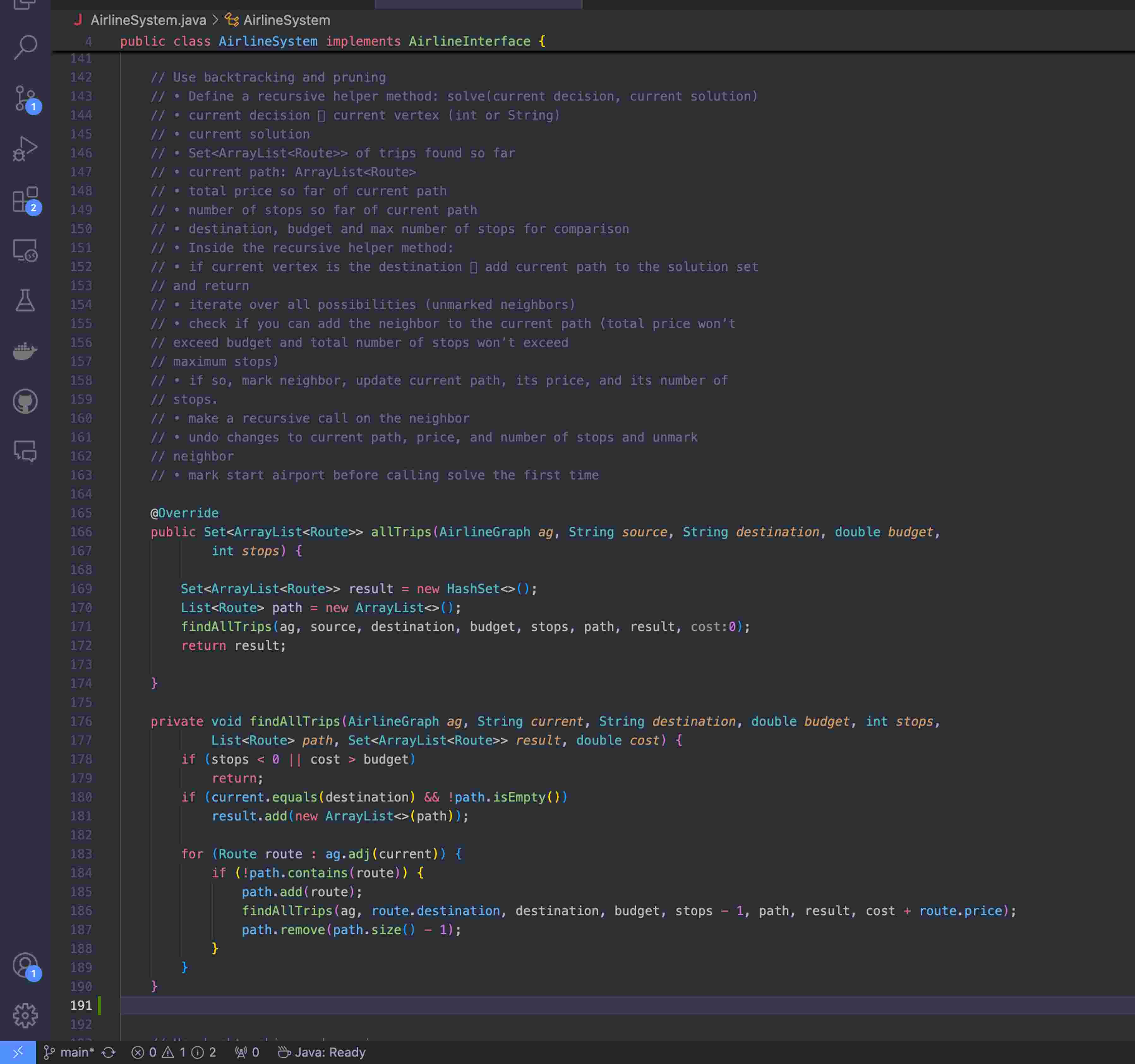 I need help with both of these methods / * * *