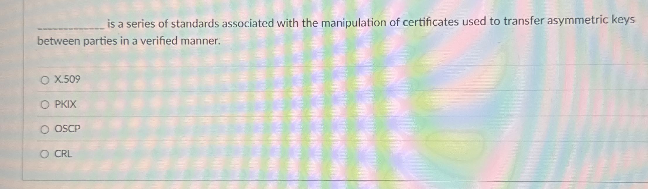 is a series of standards associated with the