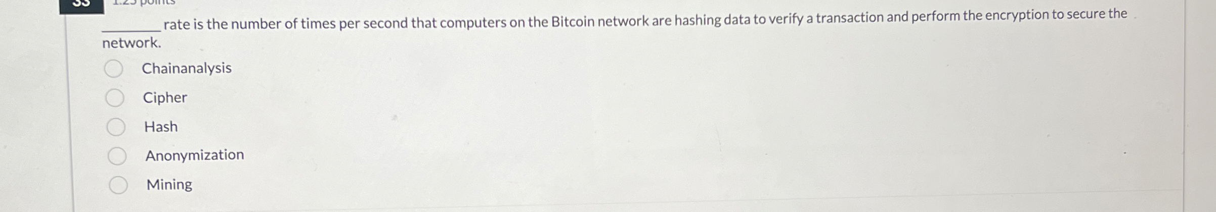 rate is the number of times per second that