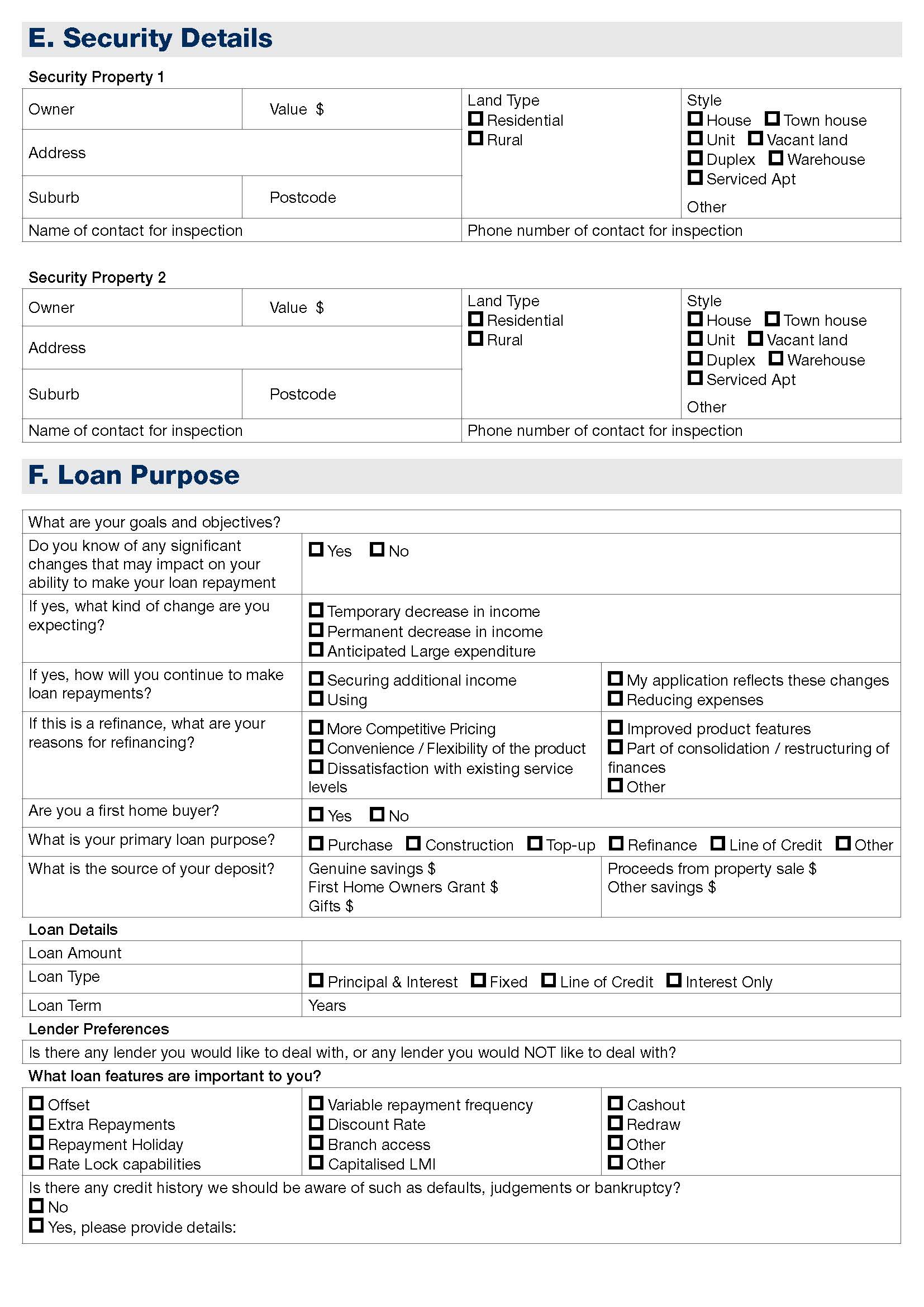 Fact Find Initial Interview: Time Date Location