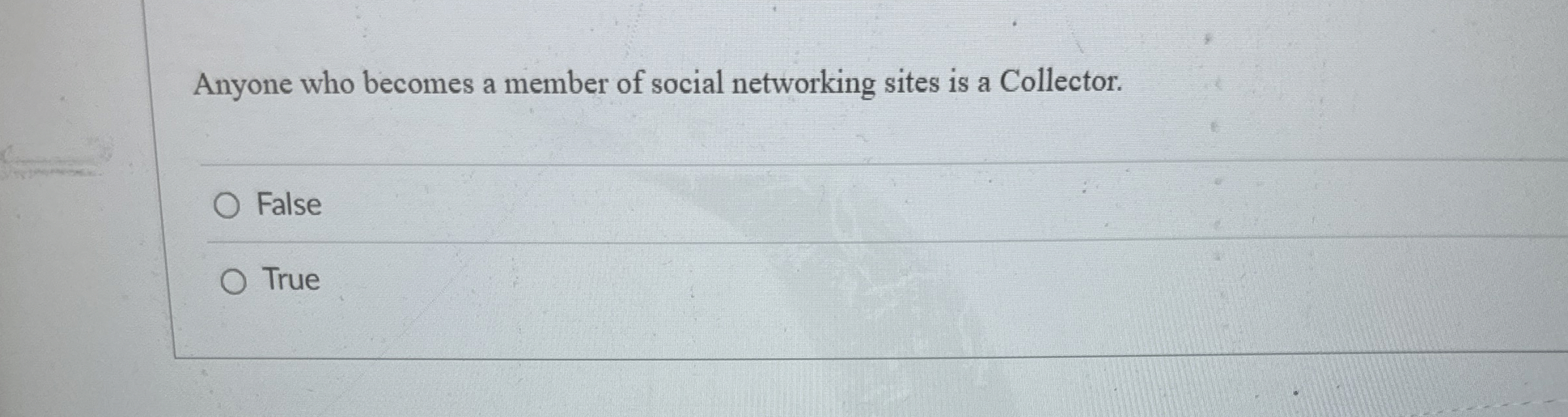 Anyone who becomes a member of social networking