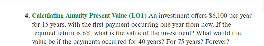 The questions are attached below. Questions and