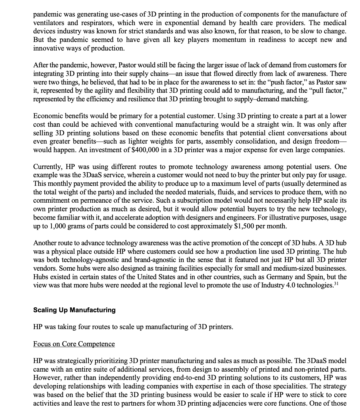 Internal Assessment: Financial Performance and