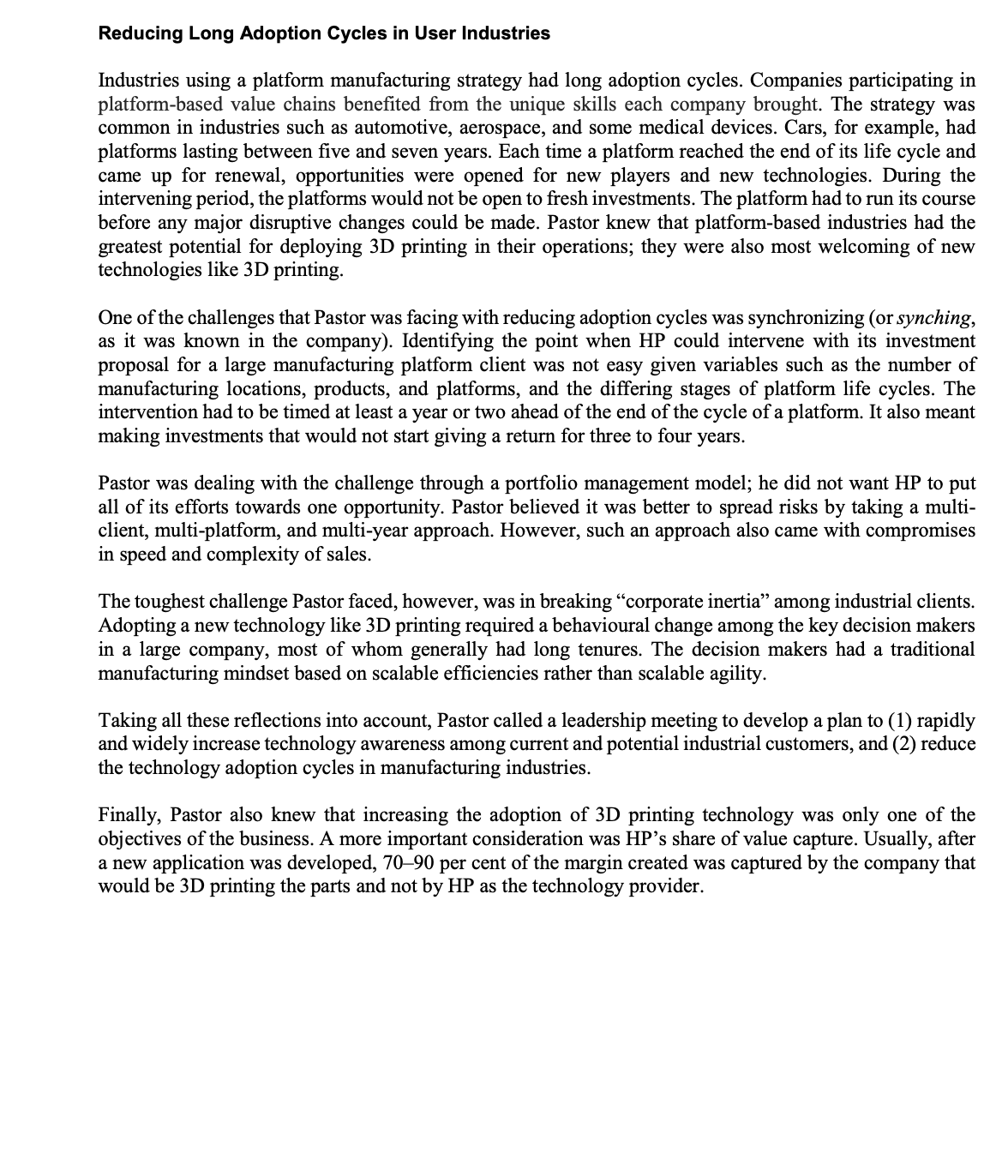 Internal Assessment: Financial Performance and