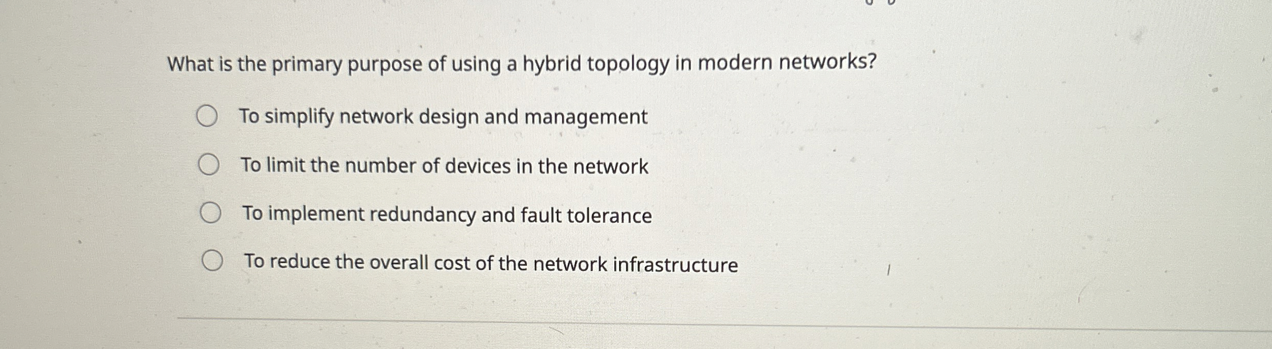 What is the primary purpose of using a hybrid