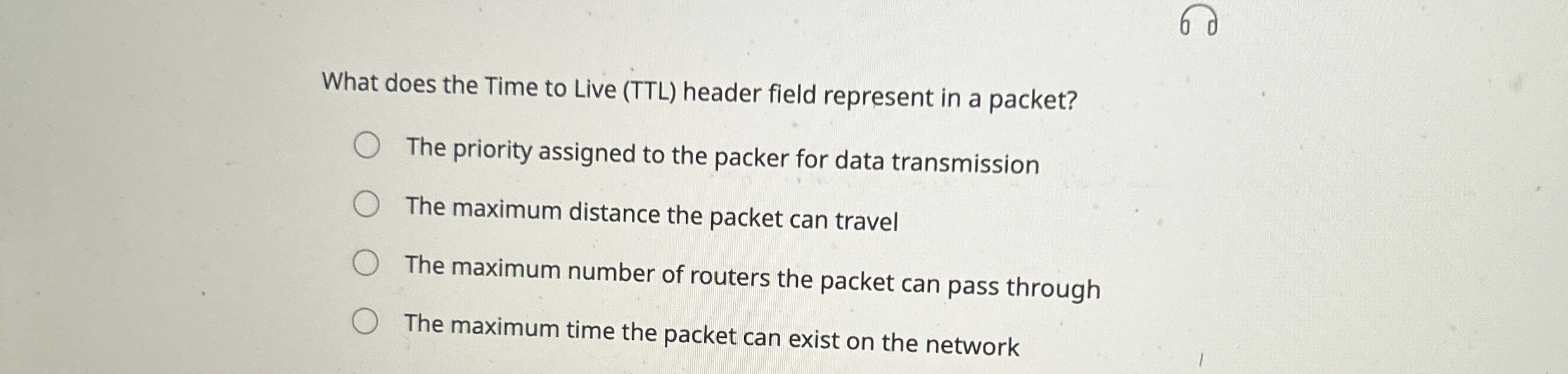 What does the Time to Live ( TTL ) header field