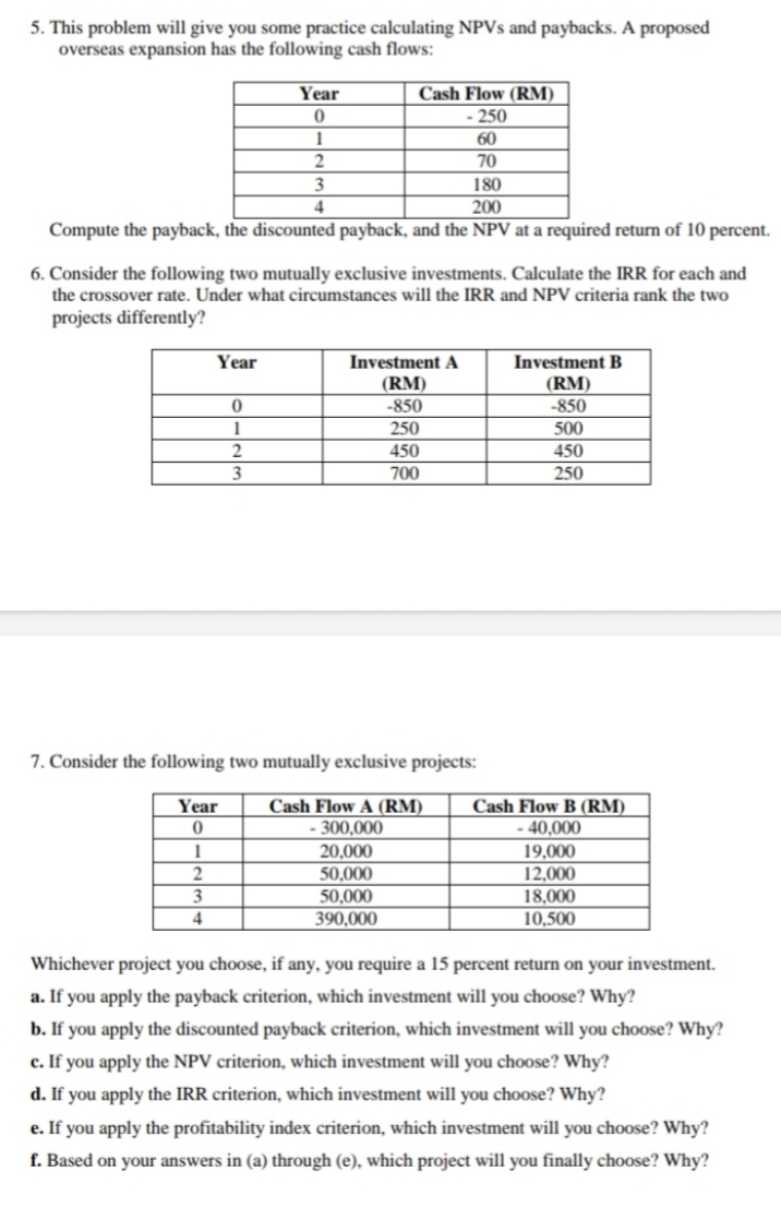 Answers for q5,6,7 5. This problem will give you