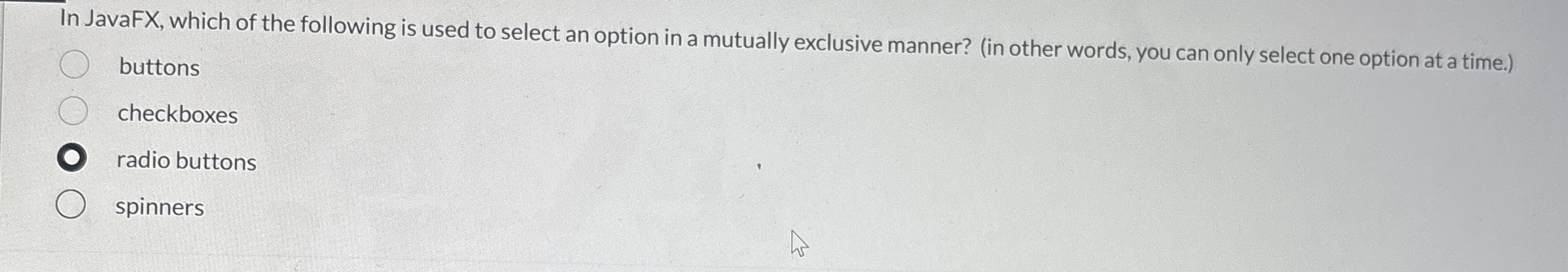 In JavaFX, which of the following is used to
