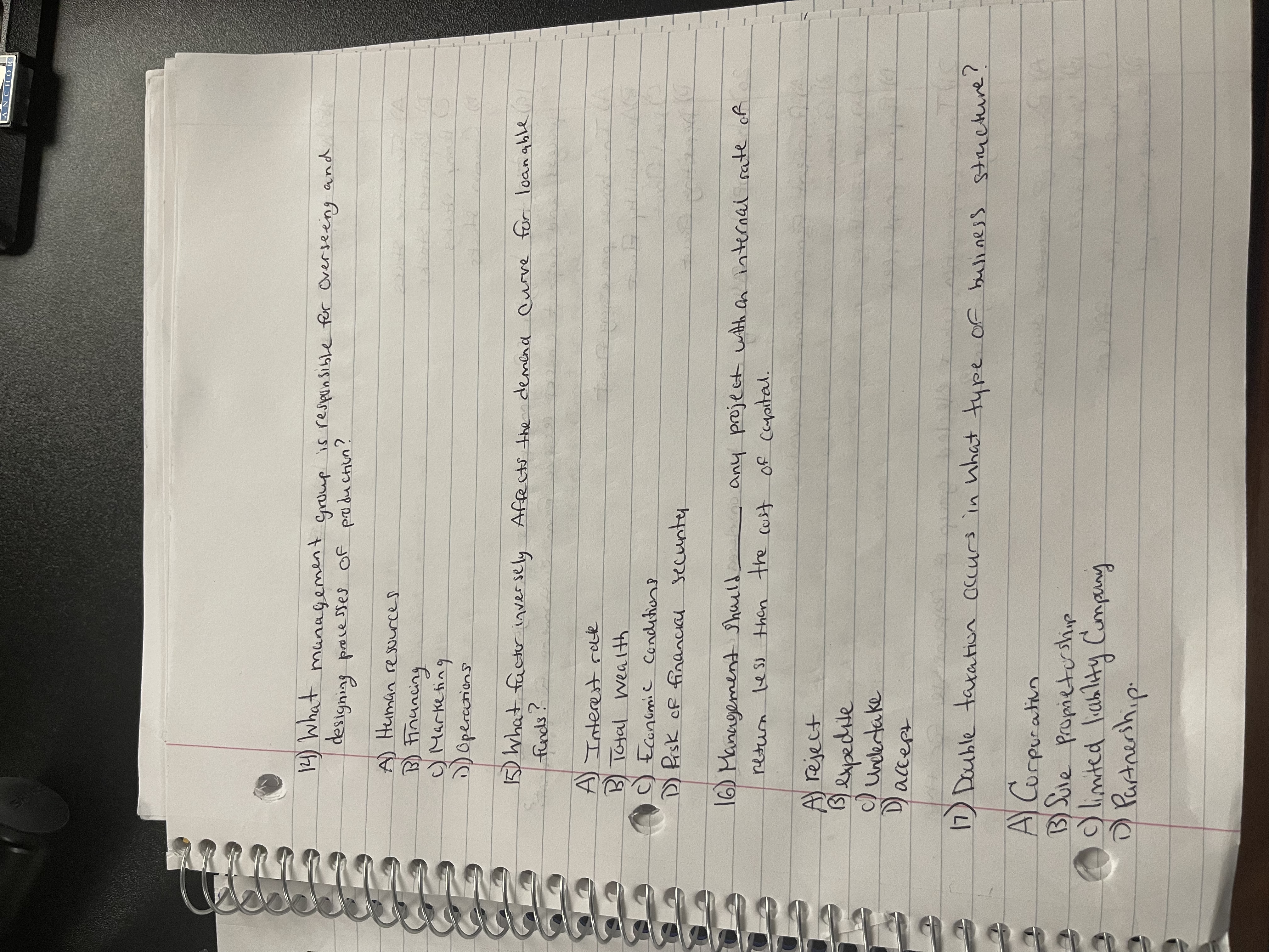 22 ) which account would be considered for