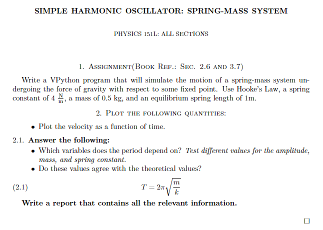 Assignment ( Book Ref.: Sec. 2 . 6 and 3 . 7 )