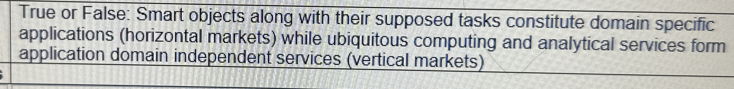 True or False: Smart objects along with their